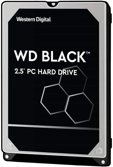 Picture of Western Digital 1TB WD Black Performance Mobile Hard Drive - 7200 RPM Class, SATA 6 Gb/s, 64 MB Cache, 2.5" - WD10SPSX, Mechanical Hard Disk