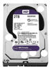 Picture of Western Digital 2TB WD Purple Surveillance Internal Hard Drive HDD - SATA 6 Gb/s, 64 MB Cache, 3.5" - WD20PURZ