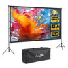 Picture of AAJK100-inch Portable Projector Screen with Stand - Elevate Your Outdoor Movie Nights with 4K HD Clarity and Lightweight Convenience