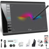 Picture of UGEE Graphics Drawing Tablet, M708 V2 10x6 Inch Ultra Thin Large Graphics Drawing Tablets Art Pad with 8 Hot Keys 8192 Level Battery-Free Stylus for Win/Mac/Android, Creation Sketch, Online Teaching