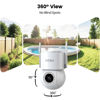 Picture of AOSU 3K Wired Security Camera Outdoor - Smart 24/7 Recording WiFi Camera for Home Security w/Sound Light Alerts, AI Surveillance, 360° View, Auto-Tracking (2.4Ghz WiFi Only)