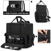 Picture of Trunab Computer Desktop Tower Carrying Case, PC Backpack for Computer Main Processor Case, Keyboard, Cable and Mouse, Earphone, Bag Only, Black