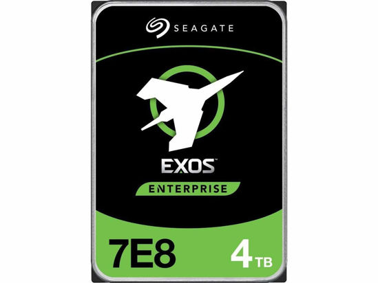 Picture of Seagate Exos 7E8 4TB Internal Hard Drive Enterprise HDD - 3.5 Inch 512n SATA 6Gb/s, 7200RPM, 256MB Cache - Frustration Free Packaging (ST4000NM000A)