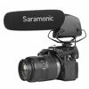 Picture of Saramonic Professional AA-Powered Supercardioid On-Camera Shotgun Microphone with 3-Stage Level Control and 75Hz High-Pass Filter (SR-VM4), Black