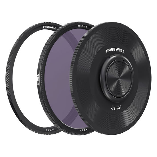 Picture of Freewell 67mm Natural Density ND8 (3 f-Stops) ND0.9 Camera Filter Compatible with M2 Series