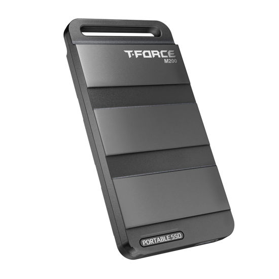 Picture of TEAMGROUP T-Force M200 Portable SSD 1TB USB3.2 Gen2x2 Type-C Read/Write 2000MB/s Compatible with PS5 & Xbox & Chrome OS (T8FED9001T0C102)