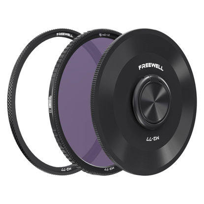 Picture of Freewell 77mm Natural Density ND16 (4 f-Stops) ND1.2 Camera Filter Compatible with M2 Series