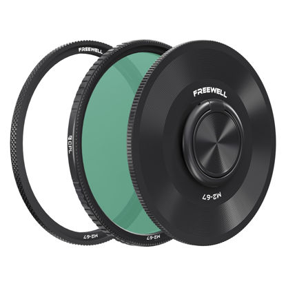 Picture of Freewell 67mm Circular Polarizer (CP) Camera Filter Compatible with M2 Series