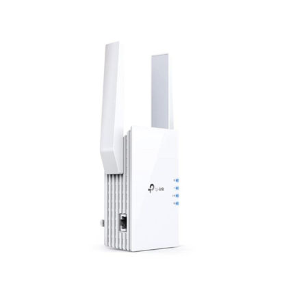 Picture of TP-Link AX1800 WiFi 6 Extender(RE605X)-Internet Booster, Covers up to 1500 sq.ft and 30 Devices,Dual Band Repeater up to 1.8Gbps Speed, AP Mode, Gigabit Port (Renewed)