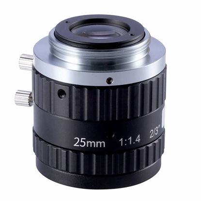 Picture of FA 25mm 2/3" Fixed Focal Lens Machine Vision Industrial Camera C-Mount Lens