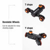 Picture of Wirelesss Camera Video Auto Dolly - Motorized Autodolly Video Slider - with Remote Control - for DLSR Cameras, Action Cameras, Cellphone