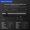 Picture of COMMANDER OPTICS 420-800mm f/8.3 Manual Telephoto Zoom Lens for Canon EOS 80D, 90D, Rebel T3, T3i, T4i, T5, T5i, T6, T6i, T6s, T7, T7I, SL1, SL2, EOS 70D, 77D, 80D, EOS 5D, II/III/IV, 6D | Camera Lens