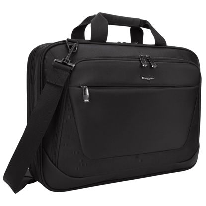 Picture of Targus CityLite Laptop Briefcase Shoulder Messenger Bag for 15.6-Inch Laptop, Black (TBT053US)