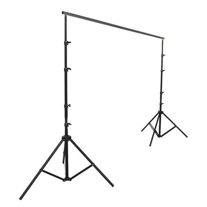 Picture of Efavormart 12ft Metal DIY Adjustable Heavy Duty Portable Photo Backdrop Stand Kit