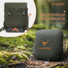 Picture of Tuxapo Binocular Harness Chest Pack with Rangefinder Pouch Bino Case for Hunting Hiking Shooting