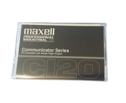 Picture of Maxell Professional Industrial Communicator Series C120 Audio Cassette Tapes - Case of 10