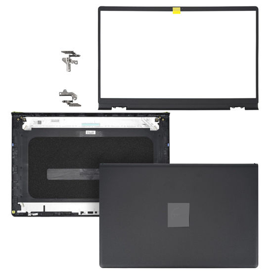 Picture of Replacement LCD Back Cover Top Case Lid Front Bezel with Hinges for Dell inspiron 15 3510 3511 3515 3520 3525 Series Laptop 0WPN8 09WC73 AP3LE000901