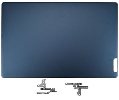 Picture of KBRPARTS Laptop Keyboard Cover, Dark Blue for Lenovo ideapad 5-15ITL05 5-15IIL05 5-15ARE05 Series, Replacement LCD Back Cover with Hinges, P/N: 5CB0Z31048