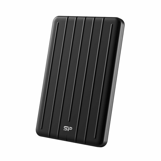 Picture of Silicon Power 2TB Rugged Portable External SSD USB 3.2 Gen 2 (USB3.2) with USB-C to USB-C/USB-A Cables, Ideal for PC, Mac, Xbox and PS4, PS5 Bolt B75 Pro