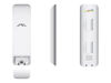 Picture of Ubiquiti Nanostation NSM5, 5GHz, 802.11a/n Hi-power 20 dBm Minimum, 2x2 MIMO AirMax TDMA PoE Station,White