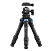 Picture of SIRUI Carbon Fiber Travel Tripod with 360° B-00K Arca-Swiss Ballhead, Mini Desktop Tripod for Mirrorless Cameras, Folded Height 12.1", Max Height 16.6″