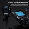 Picture of Godox XProII-C TTL Wireless Flash Trigger Compatible for Canon Cameras, 2.4G Wireless Flash Transmitter HSS 1/8000S,Bluetooth Connection, TCM Transform Function, New Hotshoe Locking, Large LCD Display