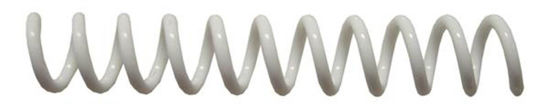 Picture of Spiral Coil Binding Spines 9mm (11/32 x 36-inch) 4:1 [pk of 100] White