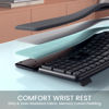 Picture of LIZRROT Wireless Ergonomic Keyboard, Split Keyboard with Wrist Rest and Cleaning Brush, 2.4G Computer Keyboard, Comfortable and Natural for Windows PC Laptops