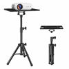 Picture of VANKYO Universal Laptop Projector Stand with 15'' x 11'' Plate Size, Holder Mount Tripod height Adjustable up to 37''-Compatible with Leisure 3,Leisure 470,Cinemango 100, Performance V630W