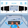 Picture of 19.5 Inch Privacy Screen for Monitor with 16:9 Widescreen Monitor [2 Pack] , Anti [Blue Light Screen Protector - Anti-Glare - Anti-Scratch Protector Film for Data confidentiality Privacy Shield