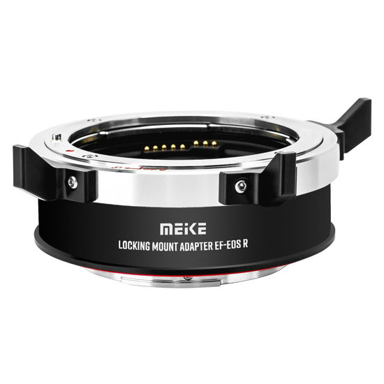 Picture of Meike MK-EFTR-AL Auto Focus Locking Lens Mount Adapter for Canon EF Mount Lens to Canon RF Mount Cameras EOS-R EOS-RP R5 R6 R7 R10 C70 and RED Komodo Cameras