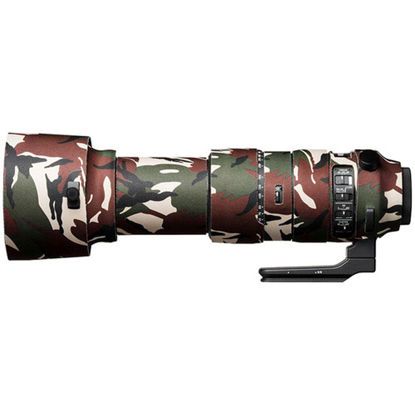 Picture of easyCover Lens Oak Neoprene Cover for Sigma 60-600mm f/4.5-6.3 DG OS HSM Lens, Green Camouflage