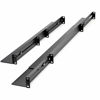 Picture of StarTech.com 1U 19 inch Server Rack Rails - 24-36 inch Adjustable Depth - Universal 4 Post Rack Mount Rails - Network Equipment/Server/UPS Mounting Rail Kit HPE ProLiant Dell PowerEdge (UNIRAILS1UB)