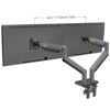 Picture of NB North Bayou Dual Monitor Arm Ultra Wide Full Motion Swivel Monitor Mount for 22''-32'' Monitors Load Capacity from 4.4 to 26.4lbs for Each Arm Height Adjustable Monitor Stand G35