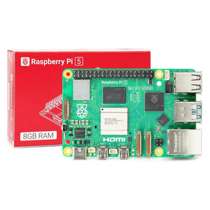 Picture of Generic Raspberry Pi 5 8GB Single Board 2.4GHz Quad-core Cortex-A76 64-bit Arm (8GB), RPI5-8