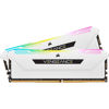 Picture of Corsair VENGEANCE RGB PRO SL DDR4 32GB (2x16GB) 3600MHz CL18 Intel XMP 2.0 AMD Ryzen iCUE Compatible Computer Memory - White (CMH32GX4M2D3600C18W)