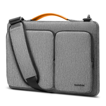 Picture of tomtoc 360 Protective Laptop Shoulder Bag for 16-inch MacBook Pro M3/M2/M1 Pro/Max A2991 A2485 2023-2019, Water-resistant Sleeve for Dell XPS 15 Surface Book 3 The New Razer Blade 16