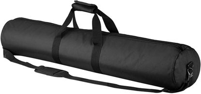 Picture of YUOCU 43''x8''x8''/110x20x20cm Tripod Carrying Case Heavy Duty Photographic Package Bag with Shoulder Strap Padded for Light Stand, Monopods, Umbrellas, Softbox, Boom Stands, Speaker Mic black