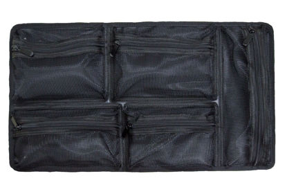 Picture of Upgraded Mesh Lid Organizer for The Pelican 1510 Carry-On case.