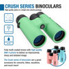 Picture of Barska AB12974 Crush Binoculars for Hunting, Hiking, Events, Sports, etc, 10x42mm, Pistachio Green