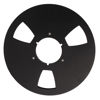 Picture of Opening Machine Parts, 1/4 10 Inch Empty Tape Reel Opening Machine Parts, 1/4 10 Inch Empty Tape Reel Aluminum Alloy Reel Tape Recorder Accessory Empty Disc Opening Machine Parts for Nab(Black)