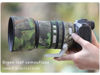 Picture of CHASING BIRDS Camouflage Waterproof Lens Coat for Canon RF 70-200mm F2.8 L is USM Rainproof Lens Protective Cover (Green Leaf Camouflage, with Extender RF 1.4X & 2X)