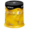 Picture of Sony 16x 4.7GB Inkjet Printable Blank DVD-R (100-Pack Spindle)