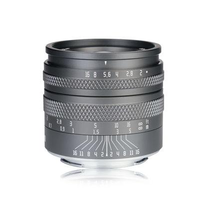 Picture of AstrHori 50mm F2.0 Large Aperture Full Frame Manual Prime Lens with Blur Effect & Filter Slot Compatible with Nikon Z-Mount Mirrorless Camera Z50,ZFC,Z5,Z6,Z6ⅡZ7,Z7Ⅱ,Z9,etc(Grey)