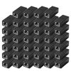 Picture of ZUZONG 40 PCS Gigabit RJ45 Coupler, Ethernet Extender Connector in Line Coupler for Cat8/Cat7/Cat6/Cat5e/Cat5 Ethernet Cable Extender Adapter Female to Female (Black)