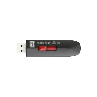 Picture of TEAMGROUP C212 Extreme Speed 1TB 1000/800MB/s USB 3.2 Gen 2 Easy Push-and-Pul Flash Thumb Drive External Data Storage Memory Stick Compatible with Computer/Laptop/PS4 PS5 TC21231TBB01