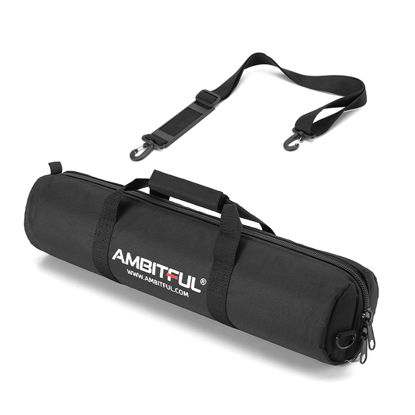 Picture of AMBITFUL Tripod Carrying Case Bag 39in/100cm Shoulder Strap Padded Carrying Bag for Light Stands,Boom Stand,Umbrella and Tripod Photography Accessories (39 in/100 cm)