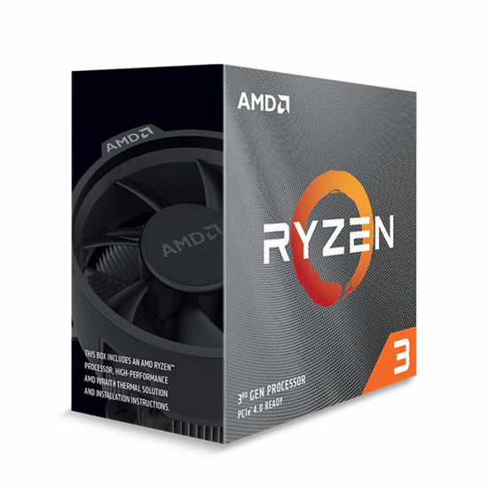 Picture of AMD Ryzen 3 3100 4-Core, 8-Thread Unlocked Desktop Processor with Wraith Stealth Cooler