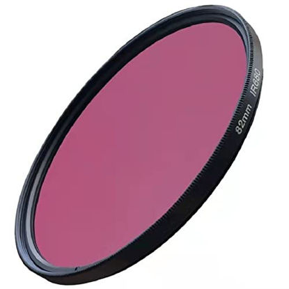 Picture of Infrared IR Filter 680nm 720nm 760nm 850nm 950nm X-RAY Infrared Filter for SLR DSLR Camera Lens (Caliber : 58mm, Color : IR630nm)