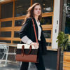 Picture of LOVEVOOK Laptop Tote Bag for Women, Work Totes Business Office Computer Briefcase with Clutch Purse